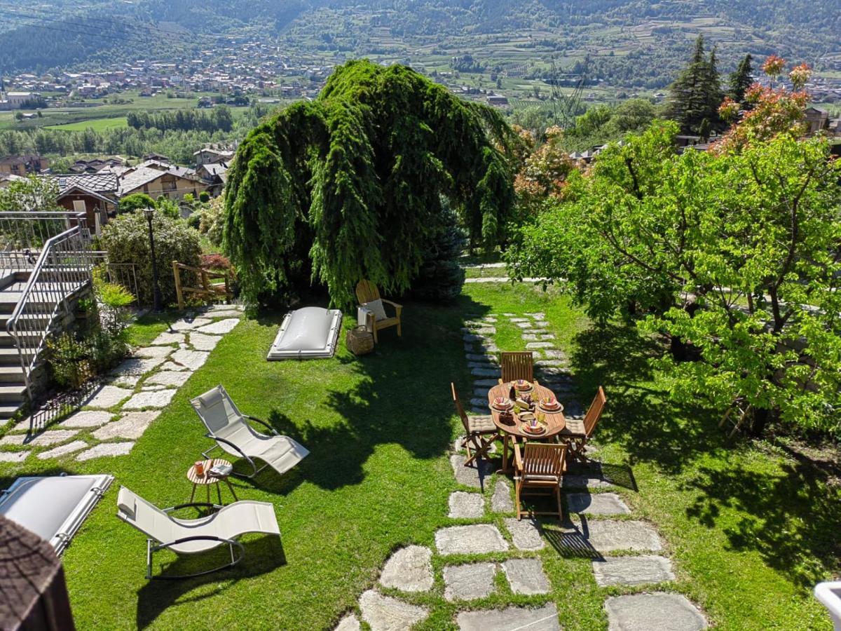 Villa La Sarrolein Aosta Exterior foto